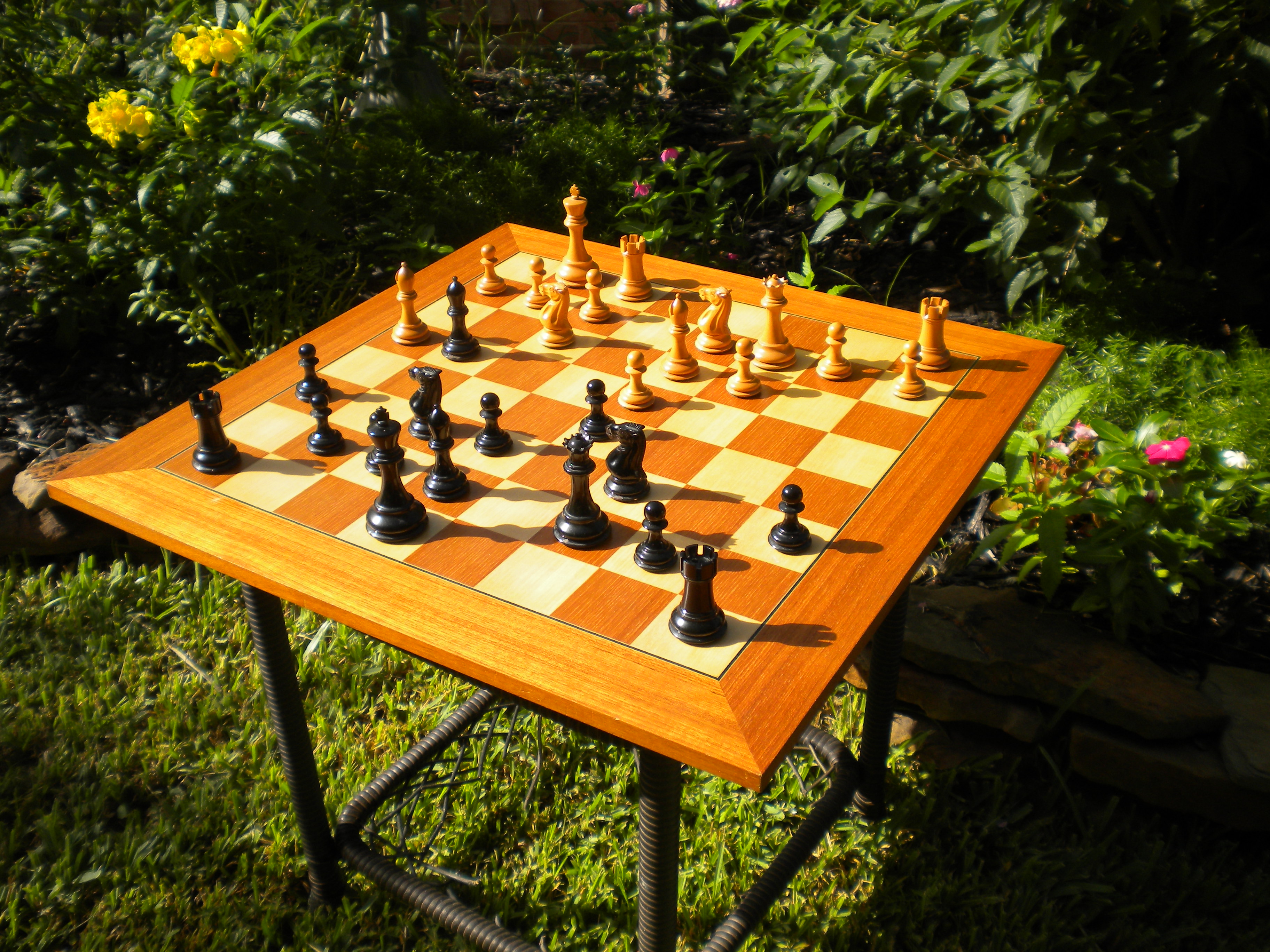 Profile page chess set