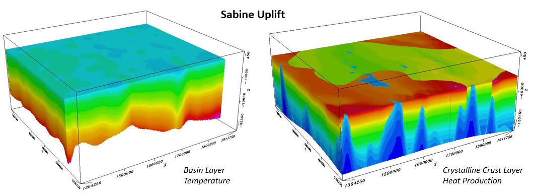 map of Sabine 3D